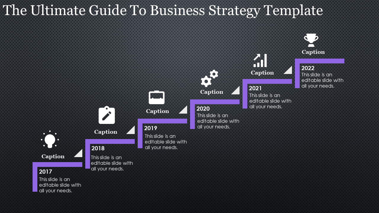 business strategy template-The Ultimate Guide To Business Strategy -Template